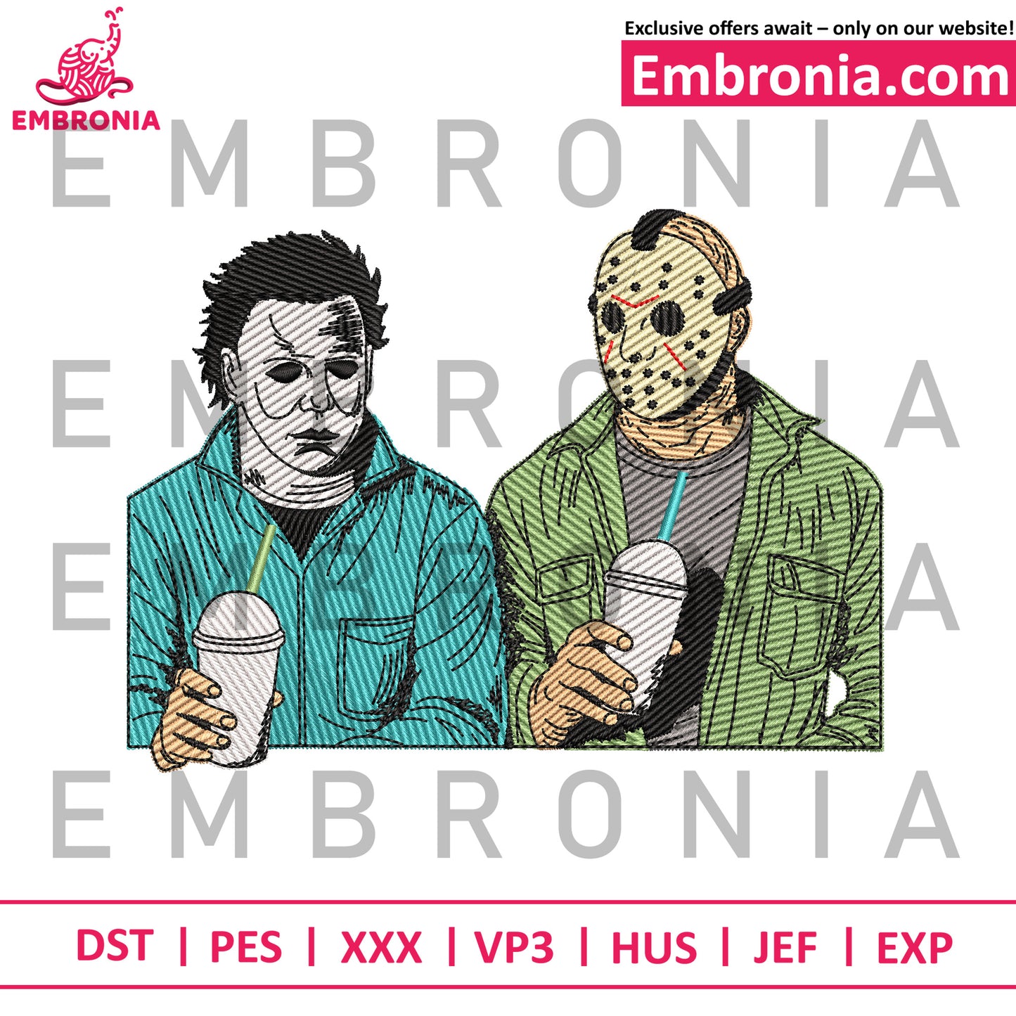 Michael and jason embroidey