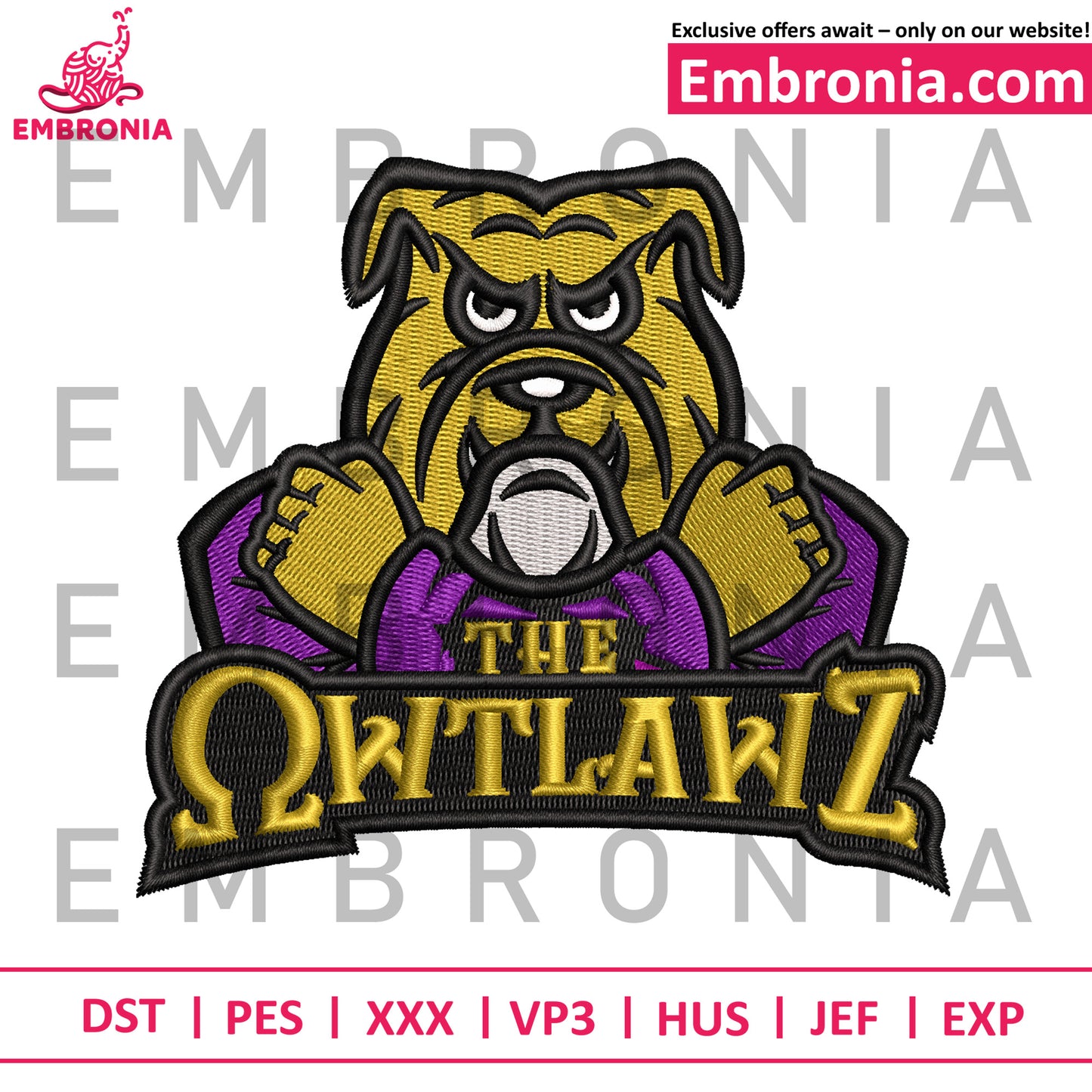 The qwtlawz embroidery