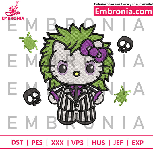 Beetlejuice kitty