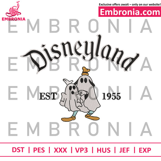 Disneyland ghoul embroidery