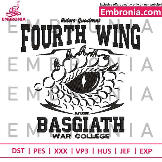 Dragon eye mystic embroidery