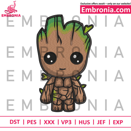 Im groot embroidery