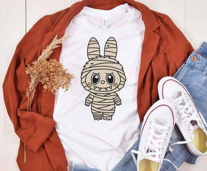 Labubu Halloween Embroidery Bundle, Labubu embroidery Design