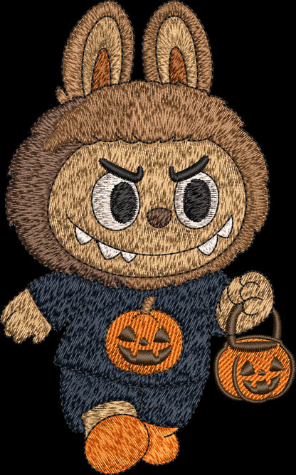 Labubu cartoon Embroidery Bundle, Labubu Embroidery Design