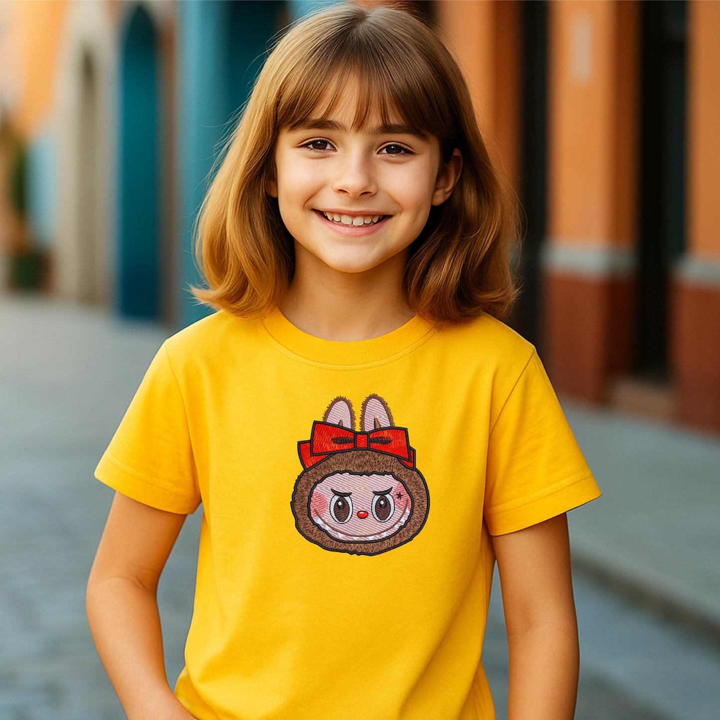 Labubu Face Embroidery Bundle, Labubu Monster Embroidery Design