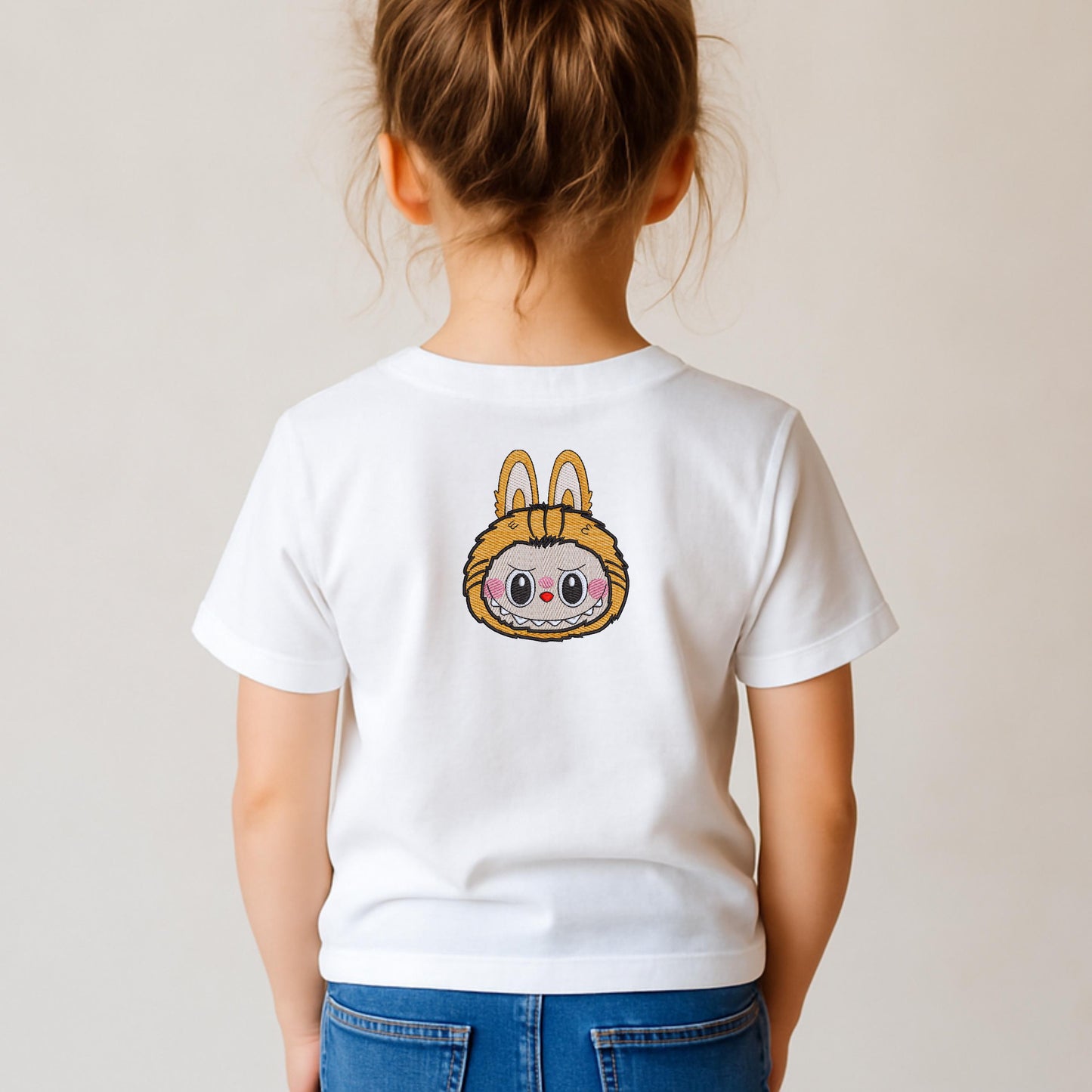 Labubu Face Embroidery Bundle, Labubu Monster Embroidery Design