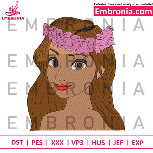 Moana disney embroidery designs