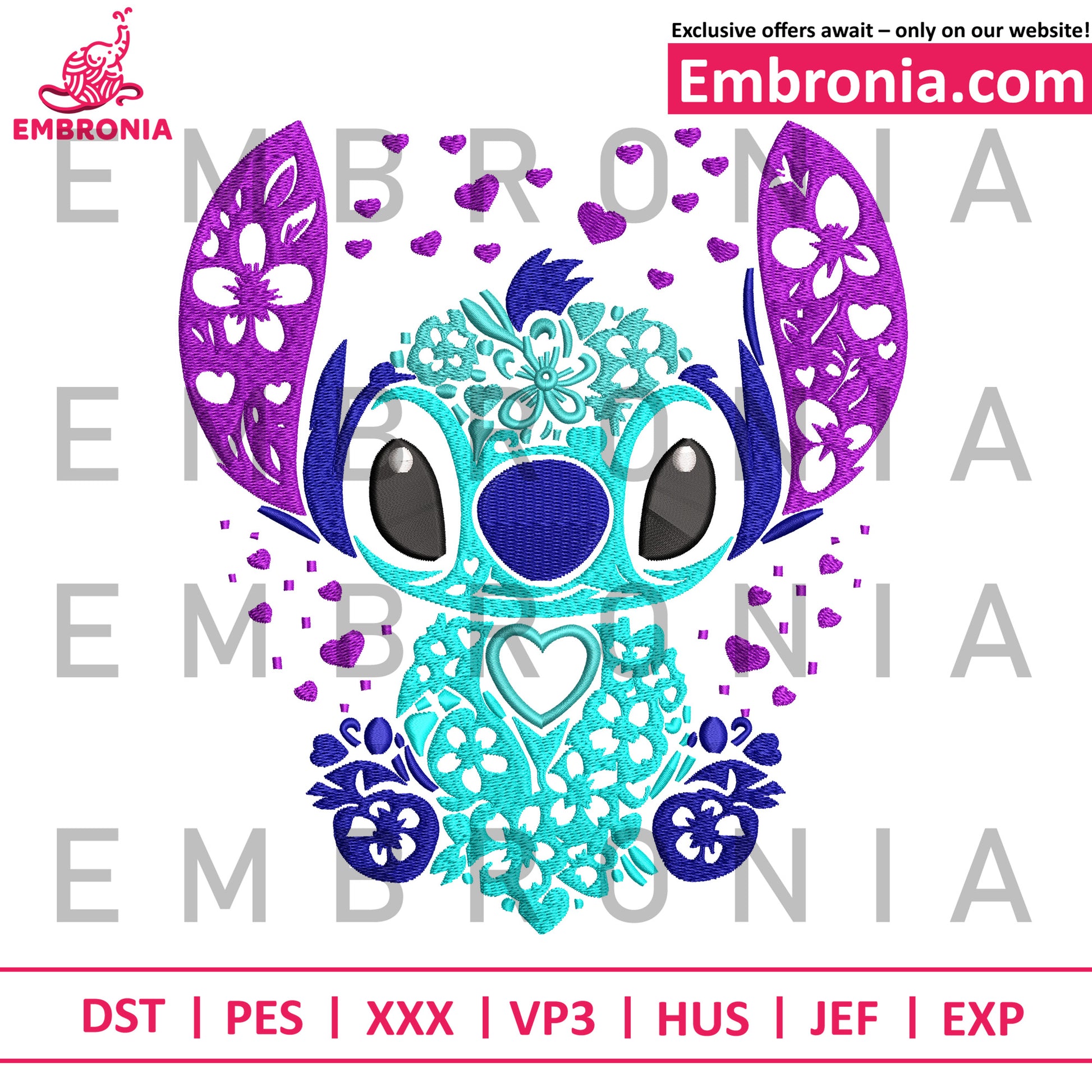 Stitch beautiful embroidery