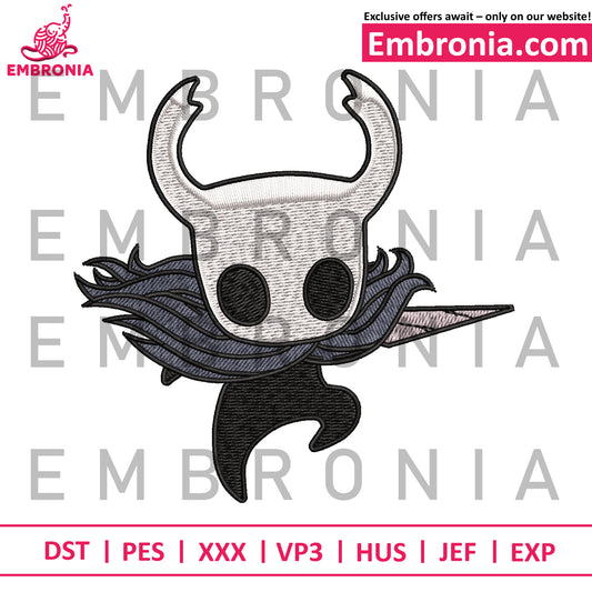 The hollow knight embroidery