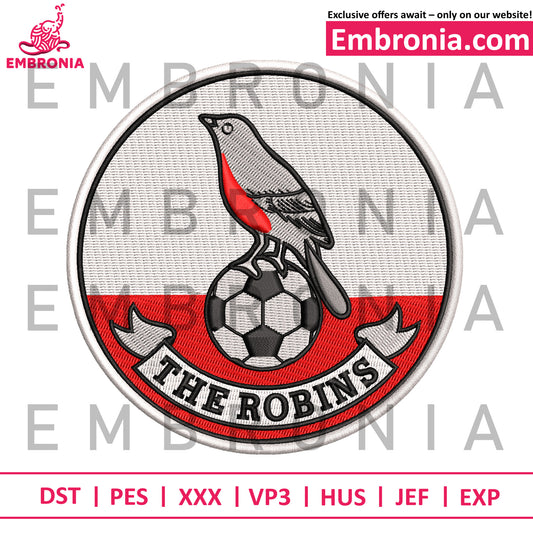 The robins embroidery