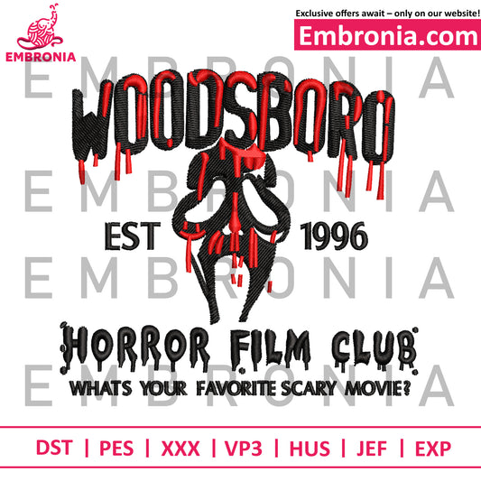 Woodsboro embroidery
