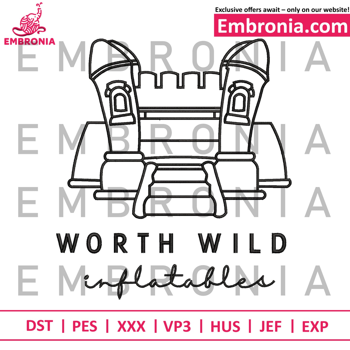 Worth wild embroidery