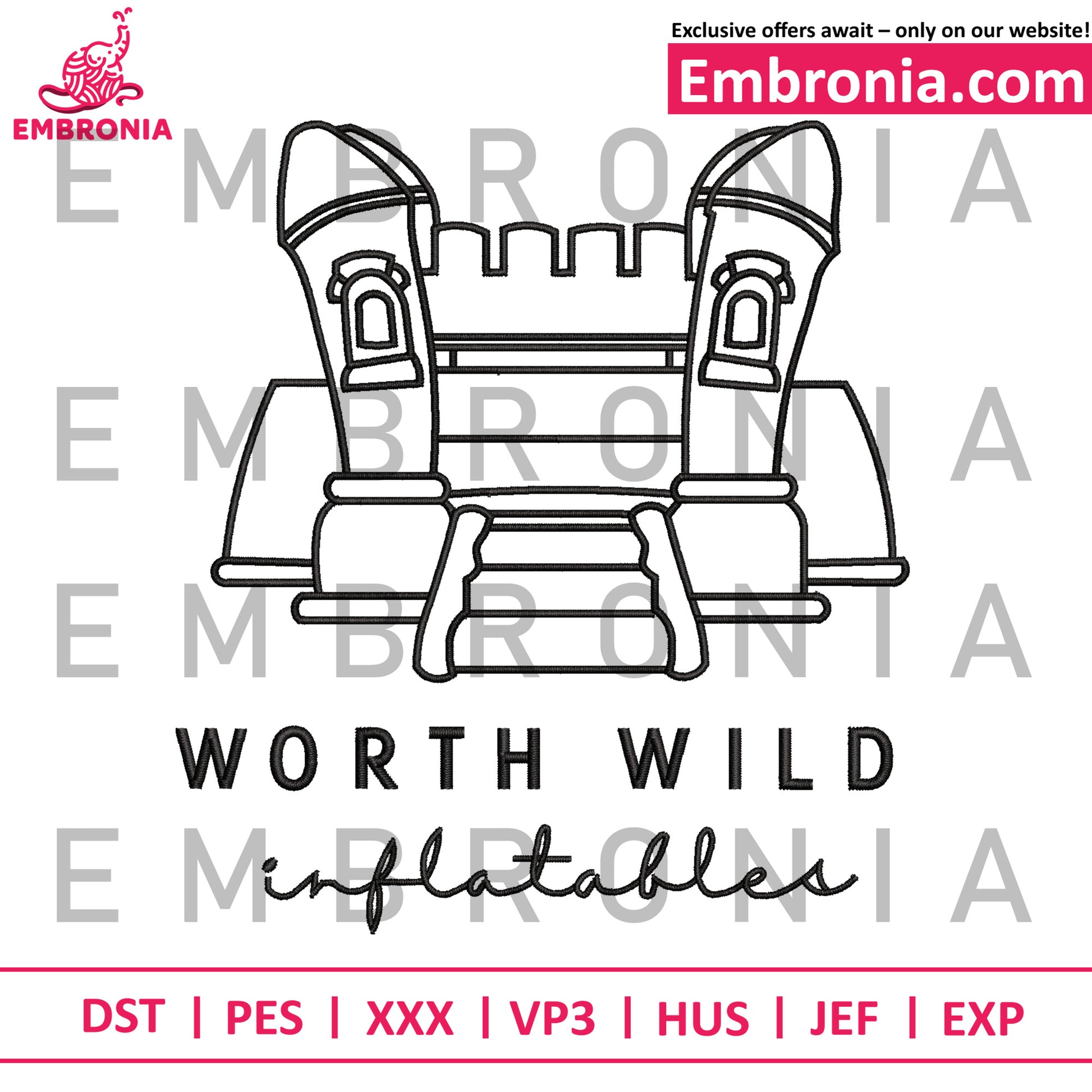 Worth wild embroidery